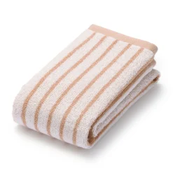 Sale Twin Pile Reversible Stripe Face Towel Towels