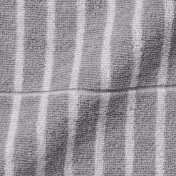 Discount Twin Pile Reversible Stripe Bath Towel Towels