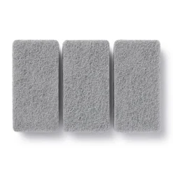 Clearance Urethane Foam 3-Layer Sponge (3 Pack) Gray Kitchen Utensils