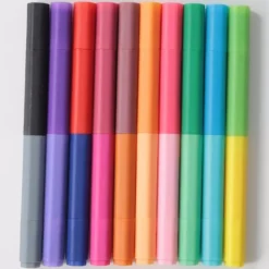 Sale Water Ink Hex Twin Pen 10 Pieces Set Markers & Highlighters
