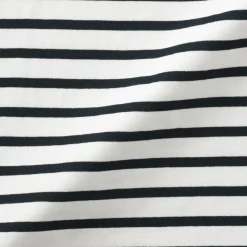 Hot Women's Boat Neck Short Sleeve Striped T-Shirt Women T-Shirts