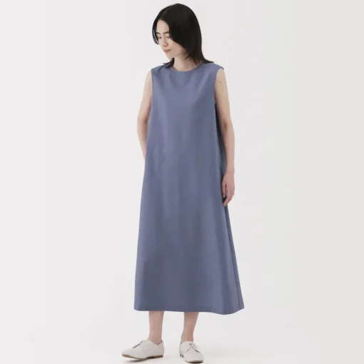 Hot Women's Breathable Seersucker Sleeveless Dress Women Dresses