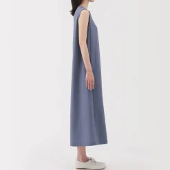 Hot Women's Breathable Seersucker Sleeveless Dress Women Dresses