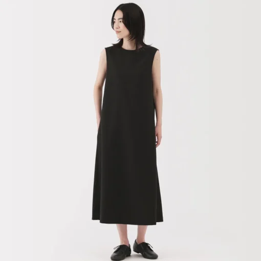 Hot Women's Breathable Seersucker Sleeveless Dress Women Dresses