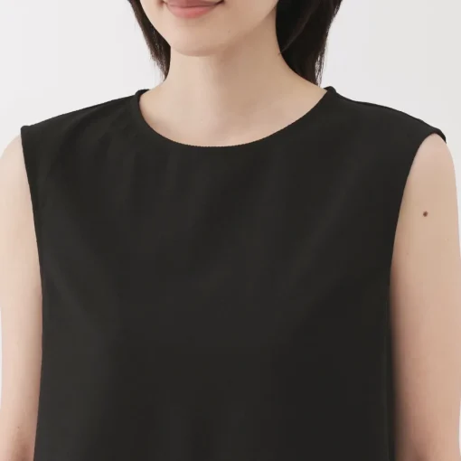Hot Women's Breathable Seersucker Sleeveless Dress Women Dresses