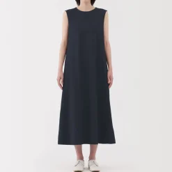 Hot Women's Breathable Seersucker Sleeveless Dress Women Dresses