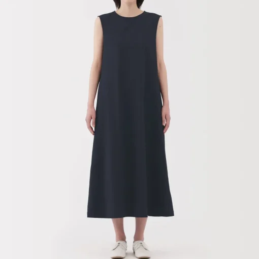 Hot Women's Breathable Seersucker Sleeveless Dress Women Dresses