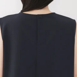 Hot Women's Breathable Seersucker Sleeveless Dress Women Dresses