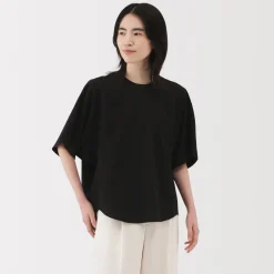 Best Women's Breathable Seersucker Short Sleeve Blouse Women Tops & Shirts