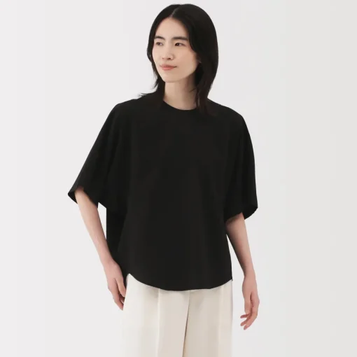 Best Women's Breathable Seersucker Short Sleeve Blouse Women Tops & Shirts