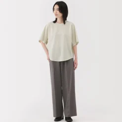 Best Women's Breathable Seersucker Short Sleeve Blouse Women Tops & Shirts