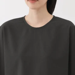 Best Women's Breathable Seersucker Short Sleeve Blouse Women Tops & Shirts