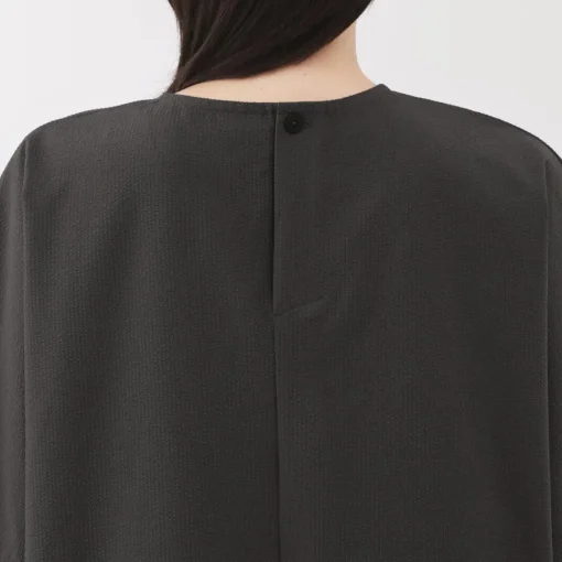 Best Women's Breathable Seersucker Short Sleeve Blouse Women Tops & Shirts
