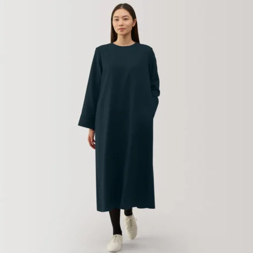 Clearance Women's Brushed Pullover Long Sleeve Dress Women Dresses