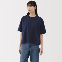 Sale Women's Cool Touch Crew Neck Wide Short Sleeve T-Shirt Women T-Shirts