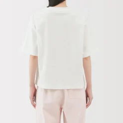Sale Women's Cool Touch Crew Neck Wide Short Sleeve T-Shirt Women T-Shirts