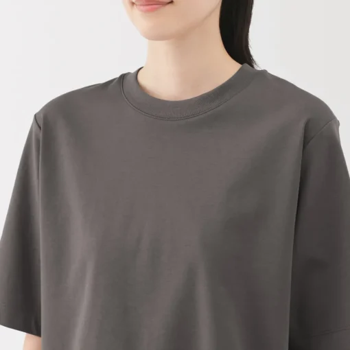 Sale Women's Cool Touch Crew Neck Wide Short Sleeve T-Shirt Women T-Shirts