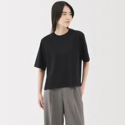 Sale Women's Cool Touch Crew Neck Wide Short Sleeve T-Shirt Women T-Shirts