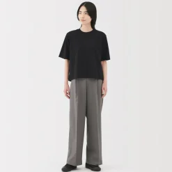 Sale Women's Cool Touch Crew Neck Wide Short Sleeve T-Shirt Women T-Shirts