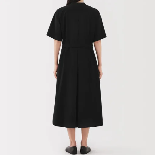 Hot Women's Cool Touch Short Sleeve Shirt Dress Women Dresses