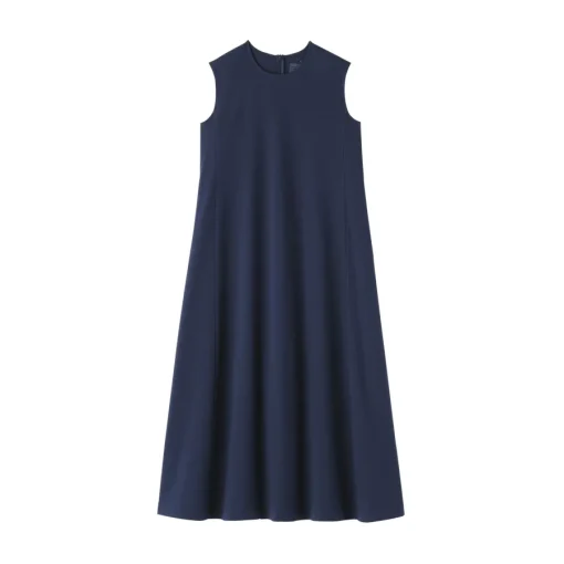 New Women's Cool Touch Sleeveless Dress Women Dresses