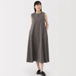 New Women's Cool Touch Sleeveless Dress Women Dresses