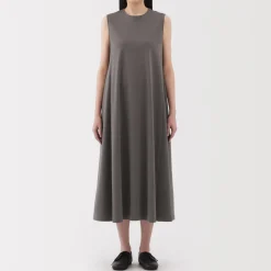 New Women's Cool Touch Sleeveless Dress Women Dresses