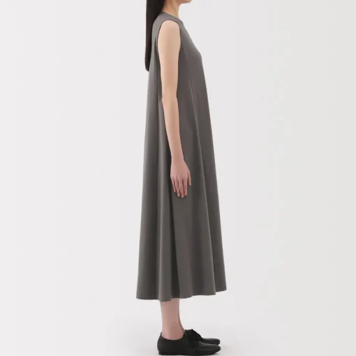 New Women's Cool Touch Sleeveless Dress Women Dresses