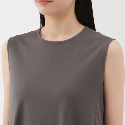 New Women's Cool Touch Sleeveless Dress Women Dresses