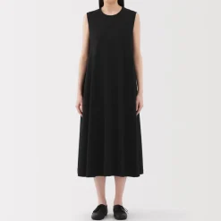 New Women's Cool Touch Sleeveless Dress Women Dresses