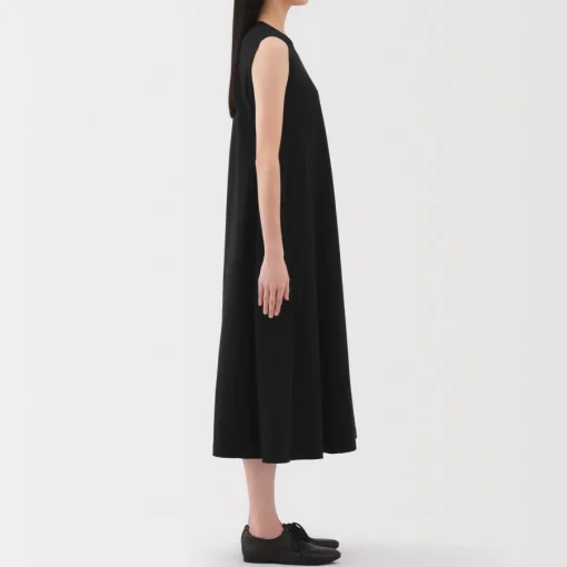 New Women's Cool Touch Sleeveless Dress Women Dresses