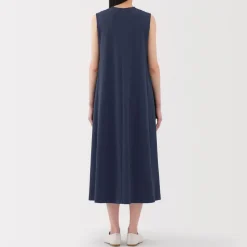 New Women's Cool Touch Sleeveless Dress Women Dresses