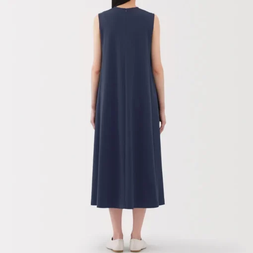 New Women's Cool Touch Sleeveless Dress Women Dresses