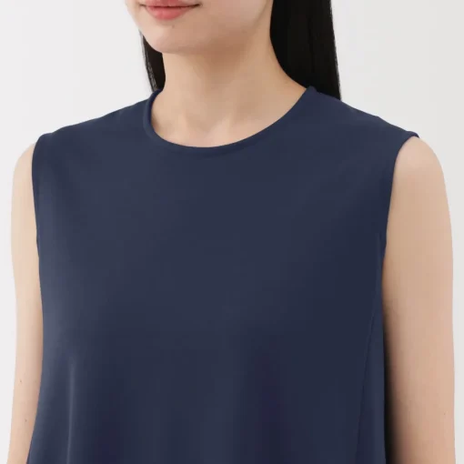 New Women's Cool Touch Sleeveless Dress Women Dresses