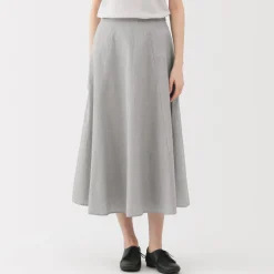 Discount Women's Cool Touch Striped Flared Skirt Women Shorts & Skirts