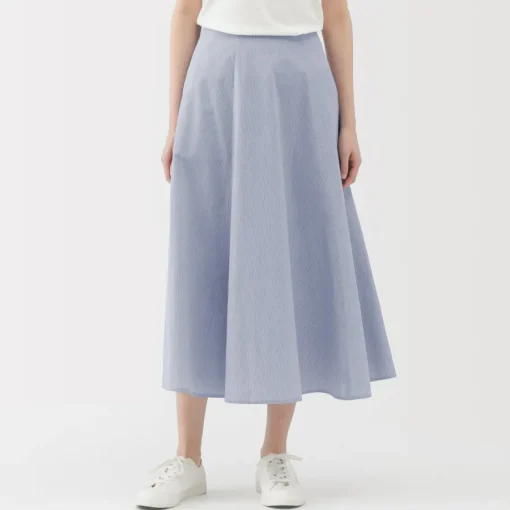 Discount Women's Cool Touch Striped Flared Skirt Women Shorts & Skirts