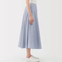 Discount Women's Cool Touch Striped Flared Skirt Women Shorts & Skirts