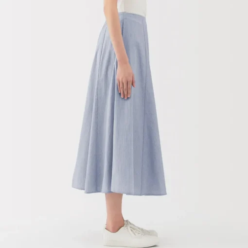 Discount Women's Cool Touch Striped Flared Skirt Women Shorts & Skirts