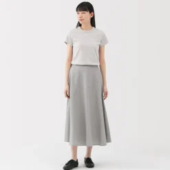 Discount Women's Cool Touch Striped Flared Skirt Women Shorts & Skirts