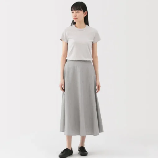 Discount Women's Cool Touch Striped Flared Skirt Women Shorts & Skirts