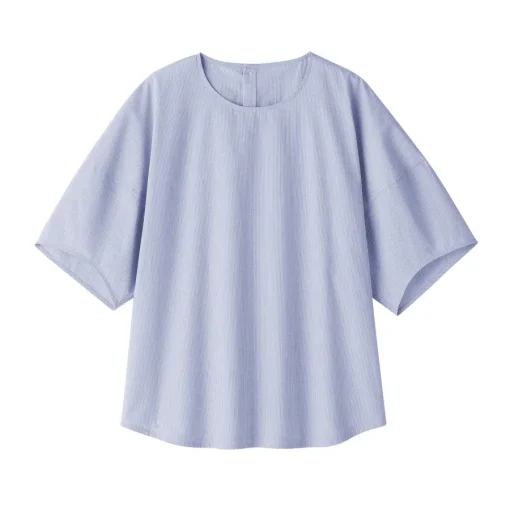 Online Women's Cool Touch Striped Blouse Women Tops & Shirts
