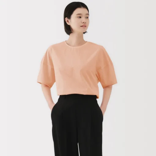 Online Women's Cool Touch Striped Blouse Women Tops & Shirts