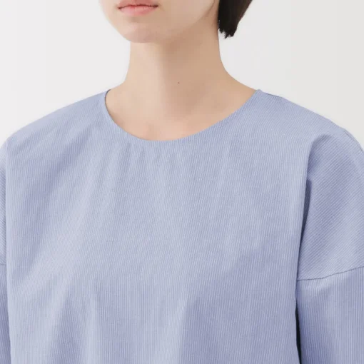 Online Women's Cool Touch Striped Blouse Women Tops & Shirts