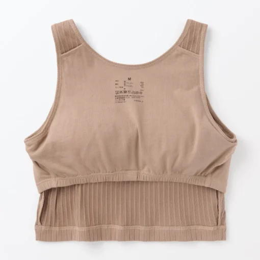 Discount Women's Cotton Stretch Ribbed Cropped Bra Tank Top Women Bras & Underwear