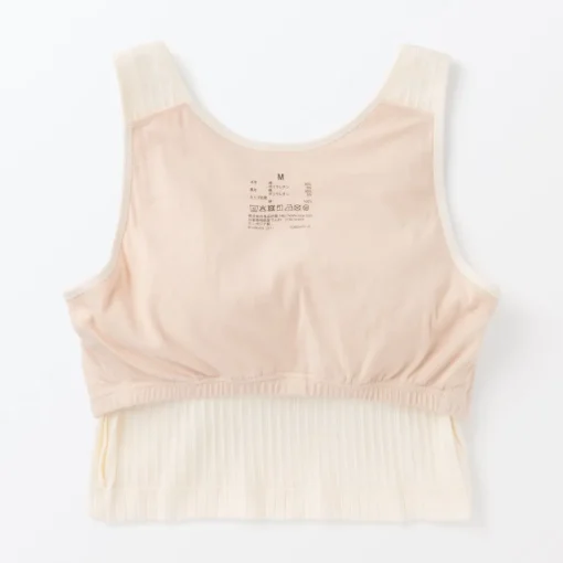 Discount Women's Cotton Stretch Ribbed Cropped Bra Tank Top Women Bras & Underwear