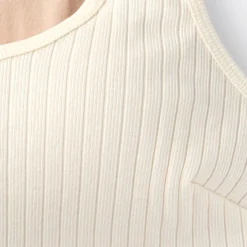 Discount Women's Cotton Stretch Ribbed Cropped Bra Tank Top Women Bras & Underwear