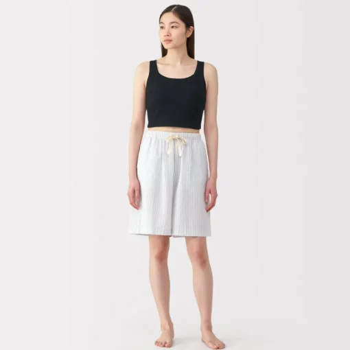 Discount Women's Cotton Stretch Ribbed Cropped Bra Tank Top Women Bras & Underwear