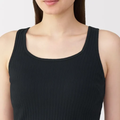 Discount Women's Cotton Stretch Ribbed Cropped Bra Tank Top Women Bras & Underwear