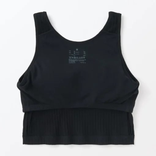 Discount Women's Cotton Stretch Ribbed Cropped Bra Tank Top Women Bras & Underwear