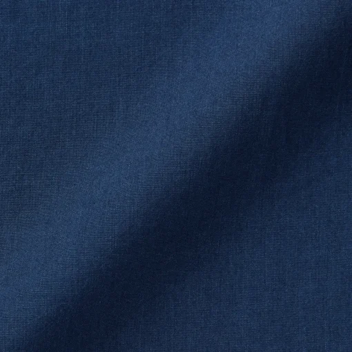 Online Women's Cotton Voile Indigo Long Sleeve Dress Women Dresses